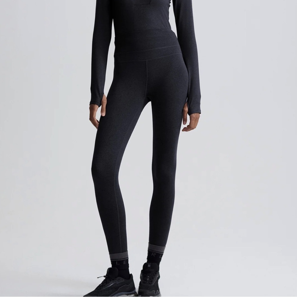 Varley Always Warm Base Layer Leggings - Black Marl - XL